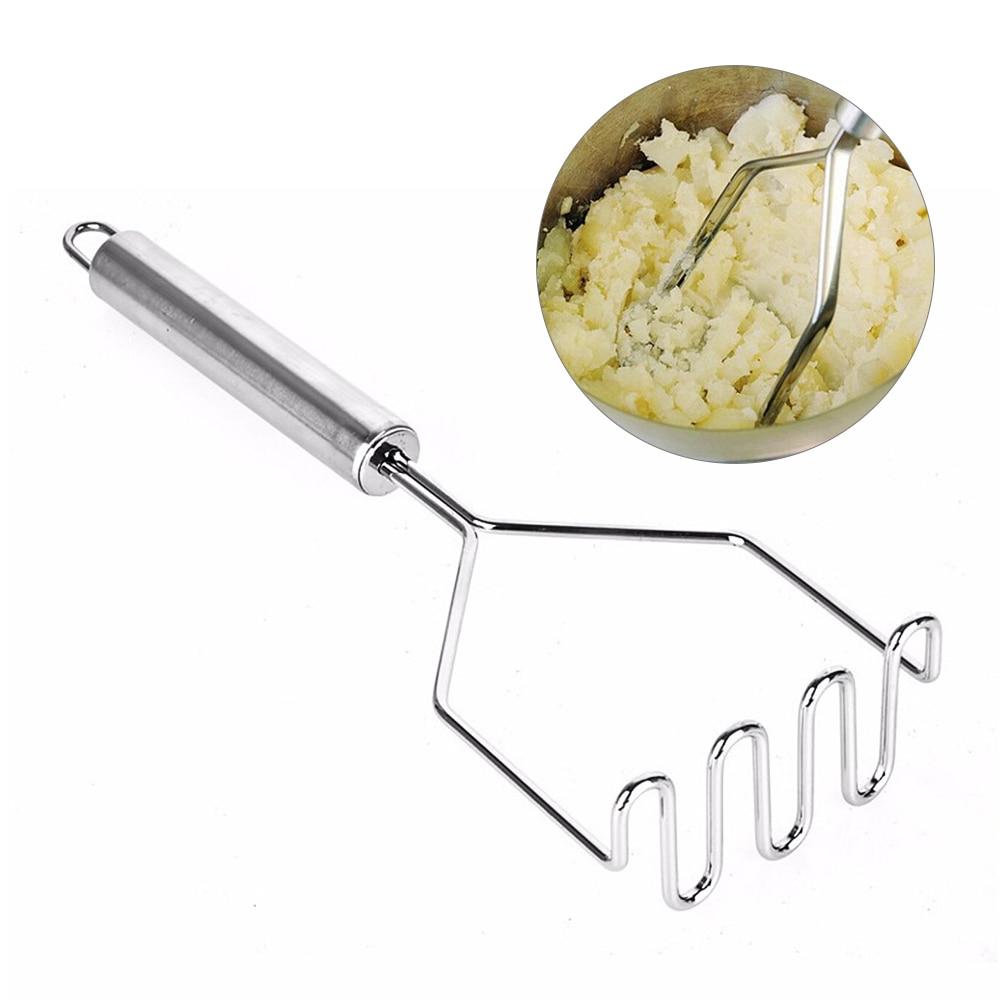 The "One-Press" Pro Masher (Stainless Steel)